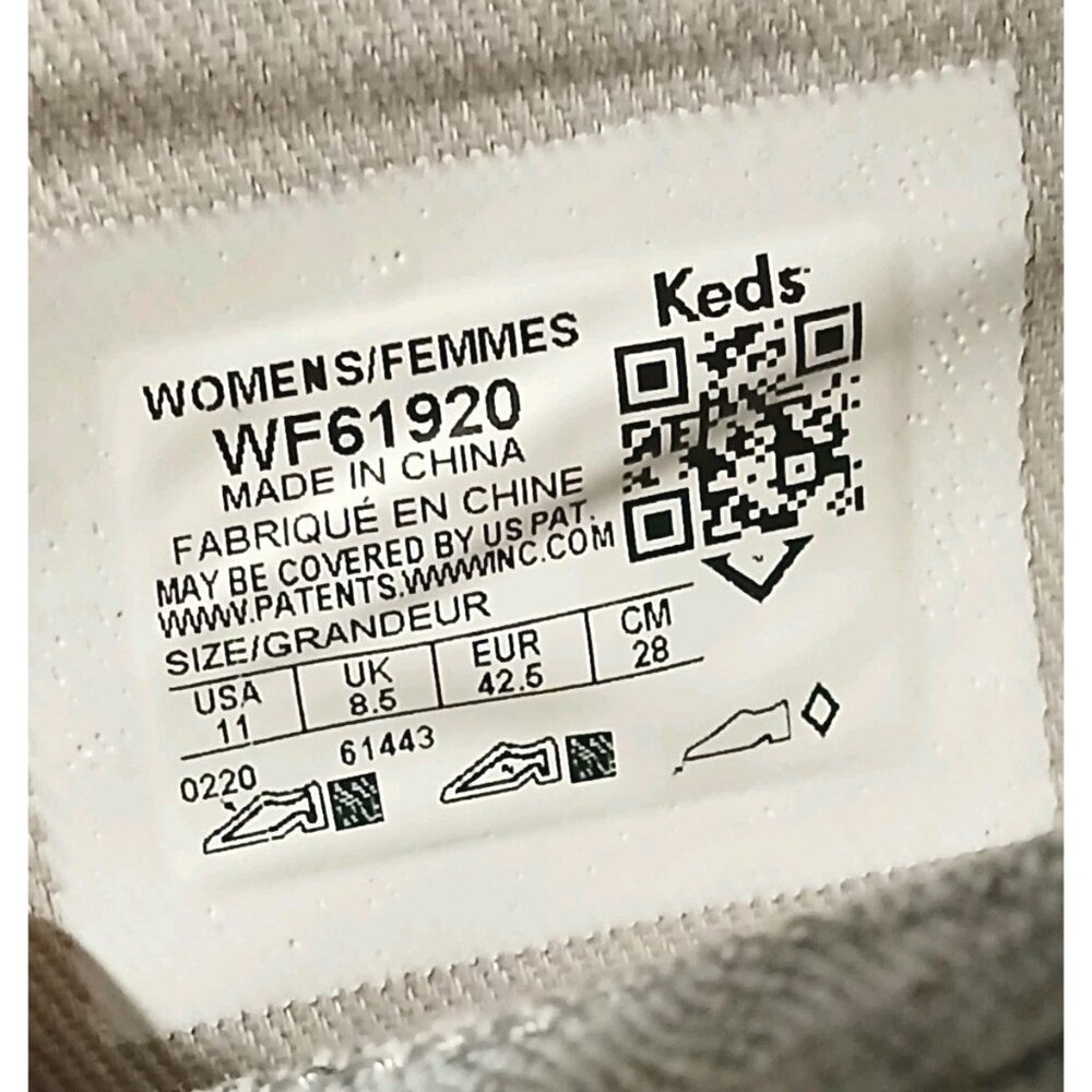 Keds Women's Double Decker Canvas Slip On Sneakers Sz 11 - Picture 5 of 6